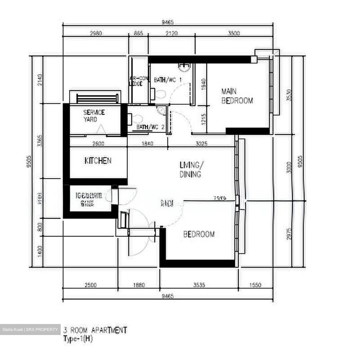 Blk 79 Dawson Vista (Queenstown), HDB 3 Rooms #595742961